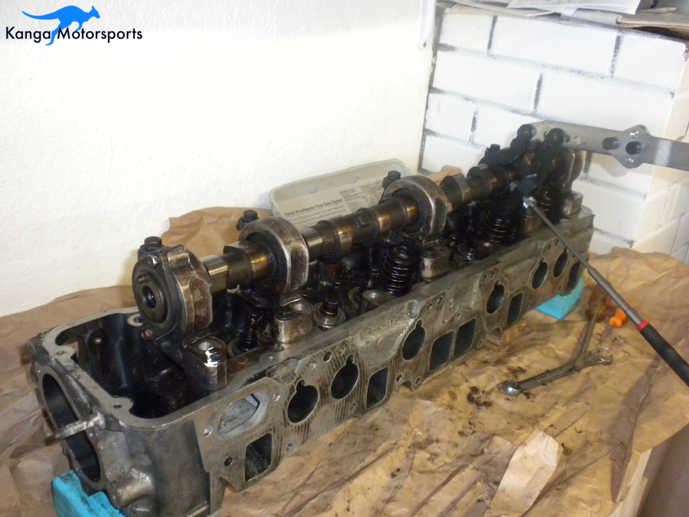 Datsun Cylinder Head Disassembly — Kanga Motorsports Datsun Cylinder Head Disassembly — Kanga Motorsports